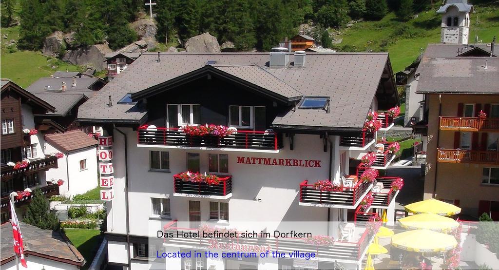 Restaurant Mattmarkblick Hotel Saas-Almagell
